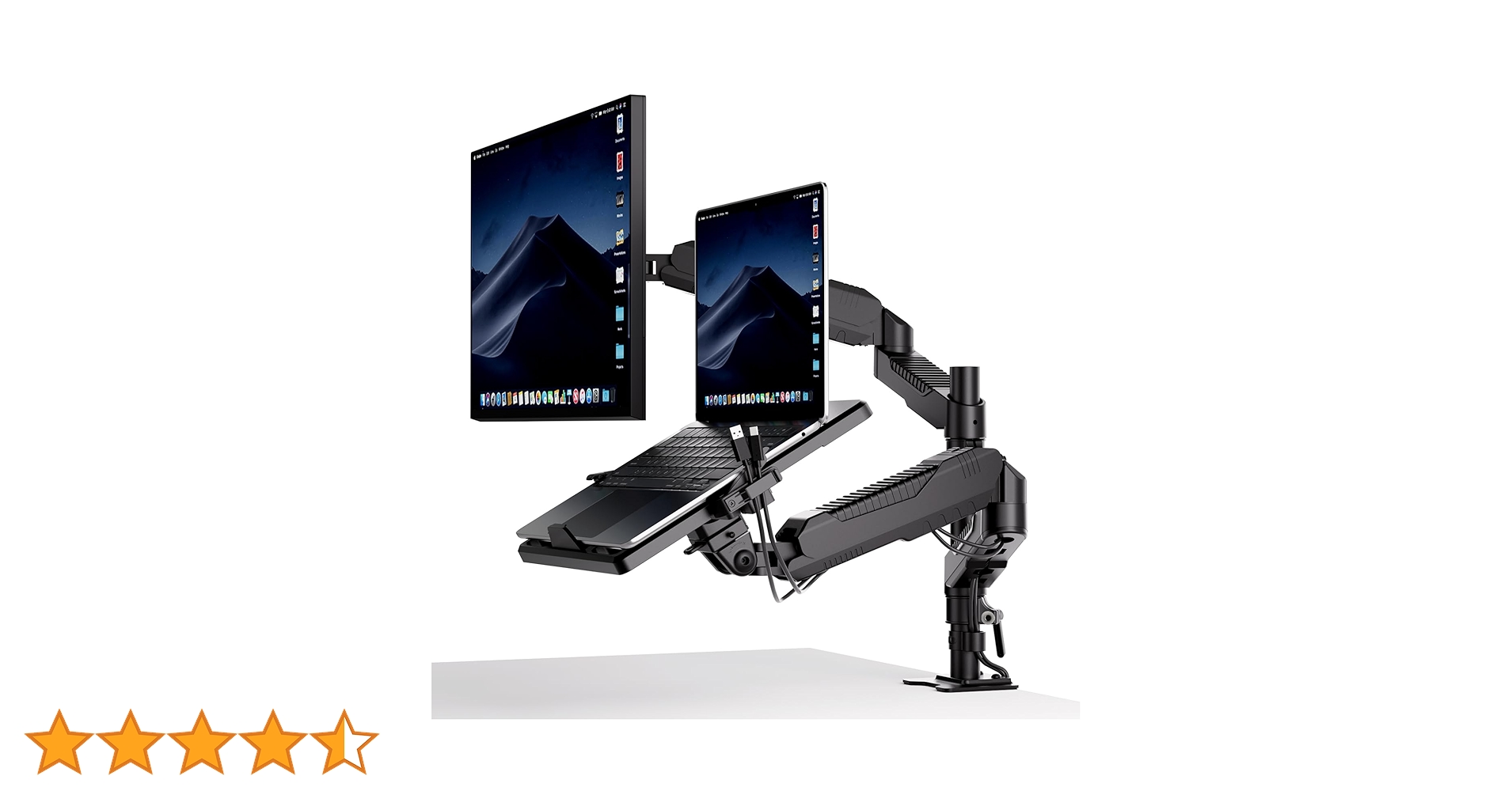 Amazon.co.jp: ロボロビン デュアル ノートパソコン/モニターアーム